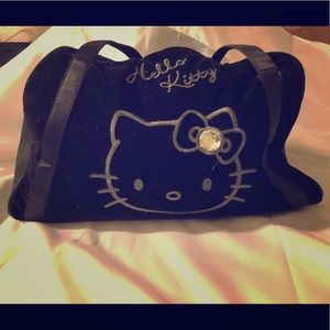 Hello Kitty Black overnight bag